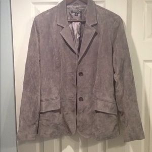 FALL SALE! - NWOT - Gray Suede Blazer Size 16